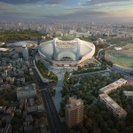 New National Stadium in Tokyo