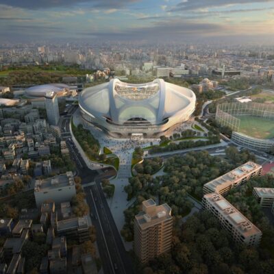 New National Stadium in Tokyo