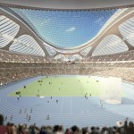 New National Stadium in Tokyo