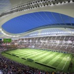 New National Stadium in Tokyo