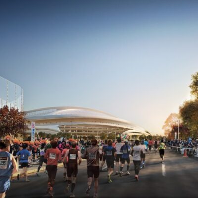 New National Stadium in Tokyo