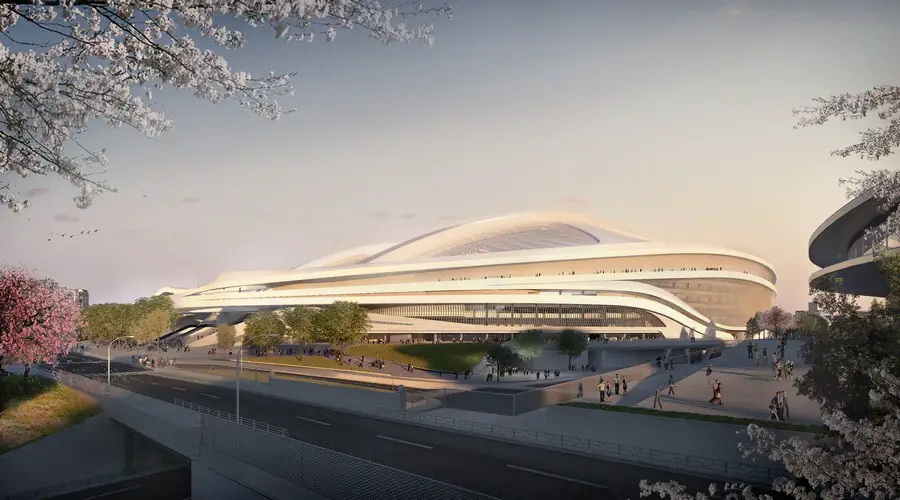 New National Stadium in Tokyo