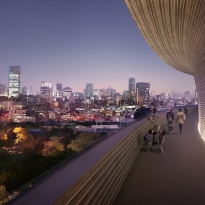 New National Stadium in Tokyo