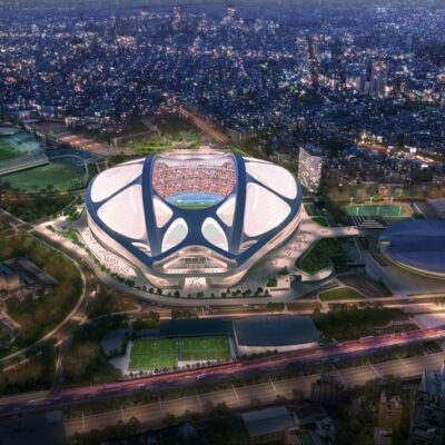 New National Stadium in Tokyo