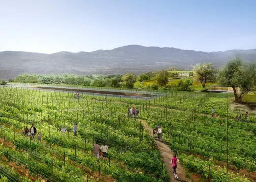 Silicon Valley green roof by Rafael Vinoly