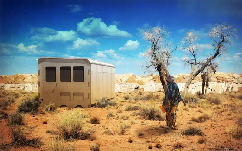 SURI Emergency Shelter Systems - Tyvek Emergency Shelter