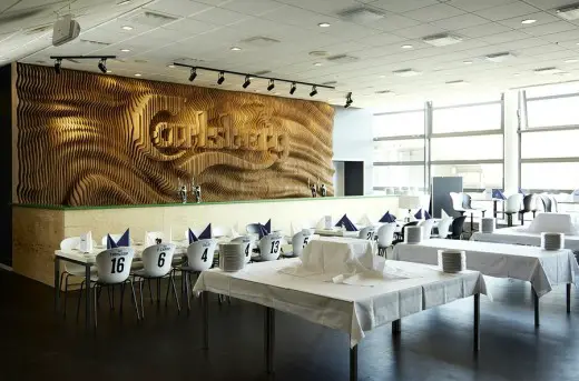 Carlsberg Logo Wall