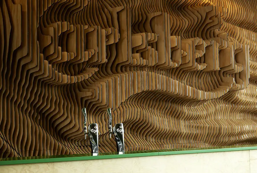 Carlsberg Logo Wall