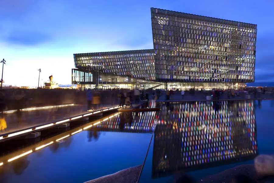 Harpa Concert Hall and Conference Centre in Reykjavik