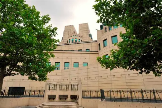 MI6 Building London, SIS offices