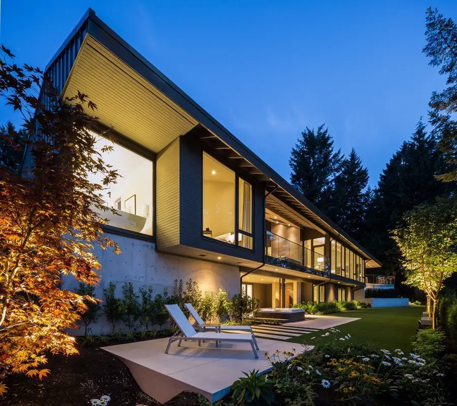 New British Columbia real estate in Canada design by Randy Bens Architect