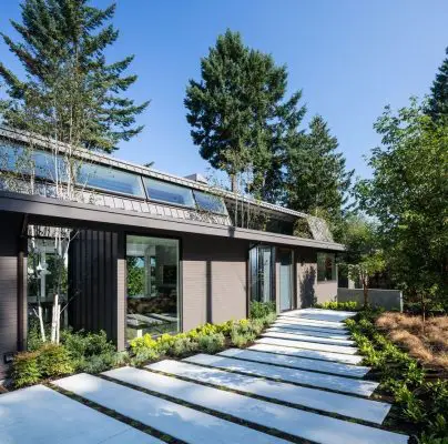 New British Columbia real estate in Canada design by Randy Bens Architect