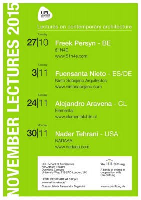 UEL School of Architecture Events 2016