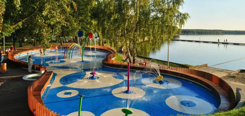 Water Playground in Tychy: Play Area