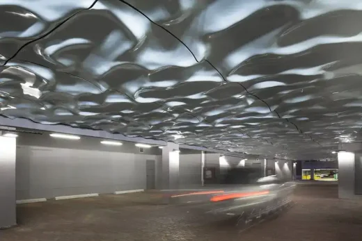 Wavelengths Sculpture Ceiling in Toronto
