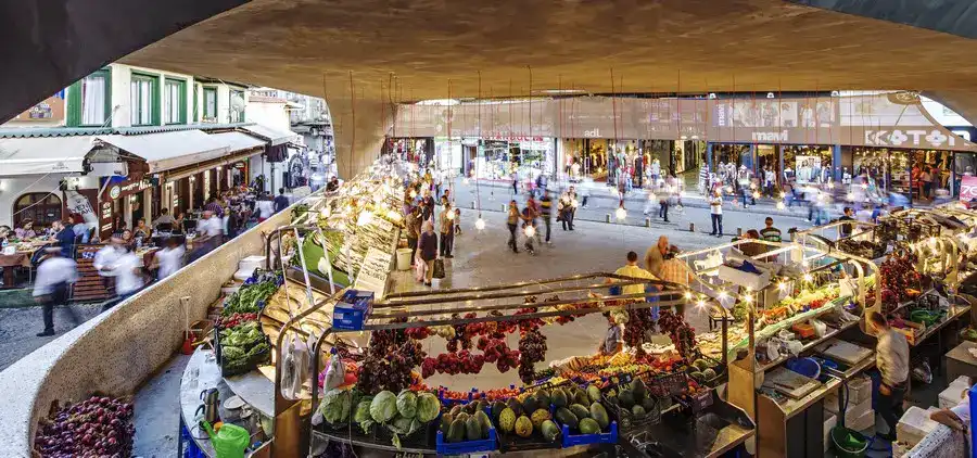 Besiktas Fish Market Istanbul building