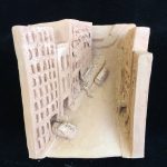 Clay model urban landscape