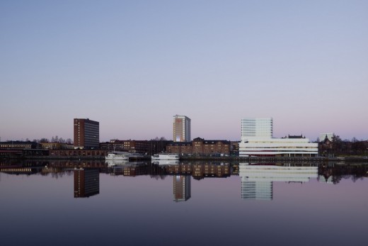 Cultural Center Väven Building in Umeå