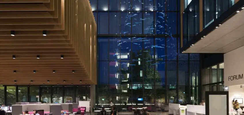 Lighting of the New Student Centre in Oxford