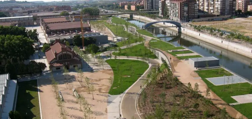 Madrid Rio Landscape Design, Spain