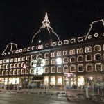 Magasin du Nord Copenhagen at night