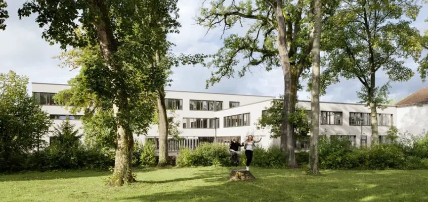Martin Luther School in Rimbach, Building Extension