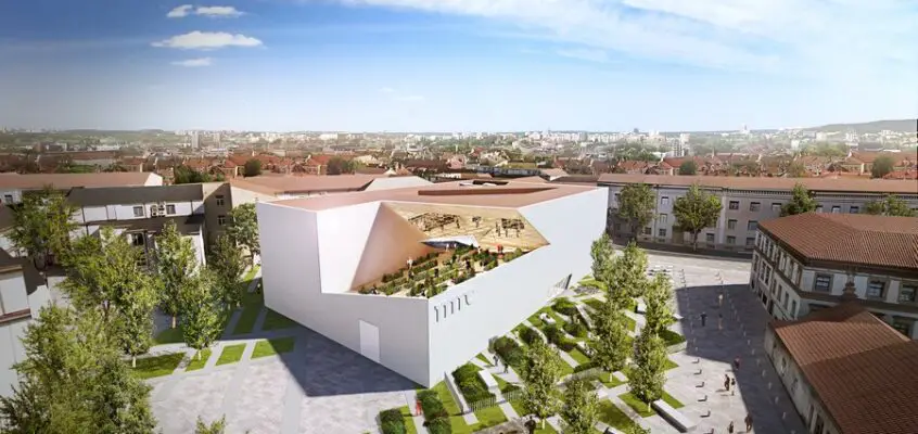 Modern Art Center in Vilnius by Studio Libeskind