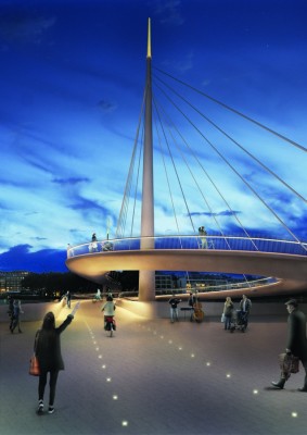 New Nine Elms to Pimlico Bridge winning design