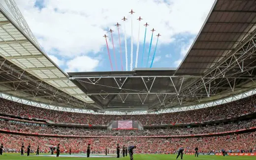 Wembley Stadium Building UK