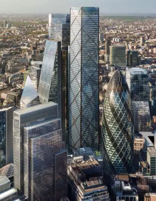1 Undershaft Skyscraper in London by Eric Parry - London Skyline