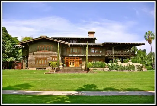 Gamble House in Pasadena