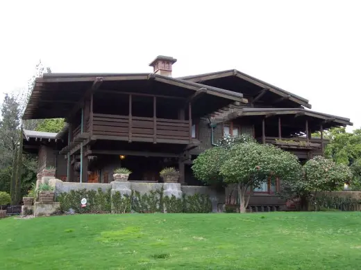 Gamble House in Pasadena