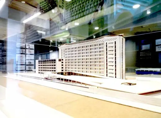 Gio Ponti: model of the Ministry of Planning Building, Baghdad