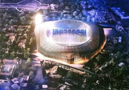 New Stamford Bridge Football Stadium in London