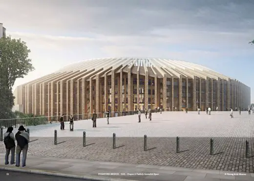 New Stamford Bridge Football Ground in London