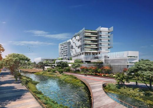 Nexus International School Singapore Campus design by Broadway Malyan Architects