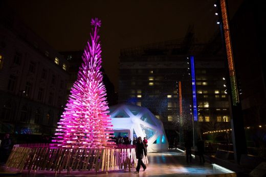 NOMA Christmas Tree in Manchester