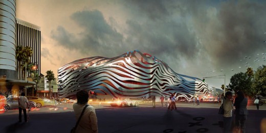 Petersen Automotive Museum Building, Los Angeles