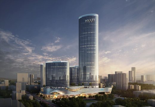 Suning Plaza building design by Benoy Architects