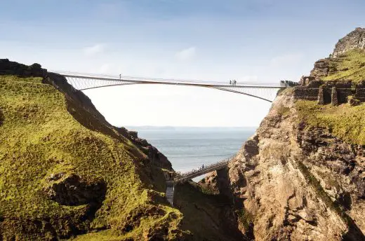 Tintagel Castle Bridge Contest Design by Ney & Partners