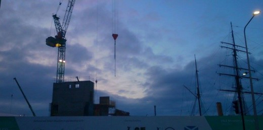 V&A Building Site in Dundee