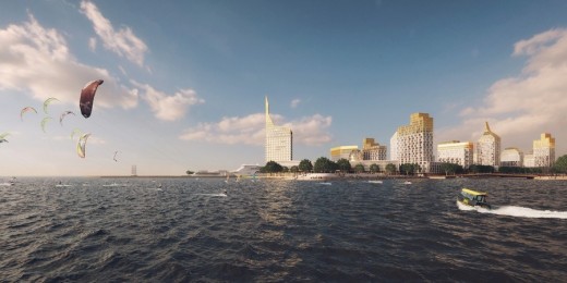 Vasilievsky Island competition St. Petersburg