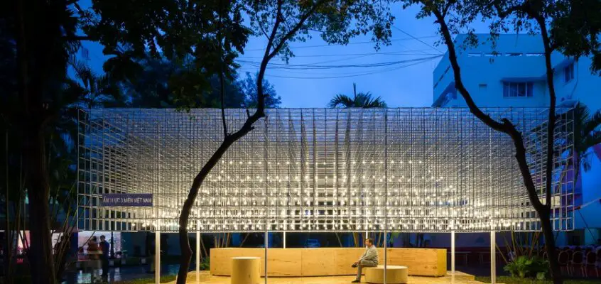 Vietnamese Food Pavilion Hanoi Building