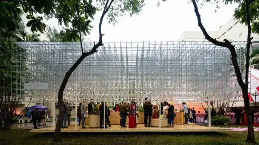 Vietnamese Food Pavilion Hanoi Building