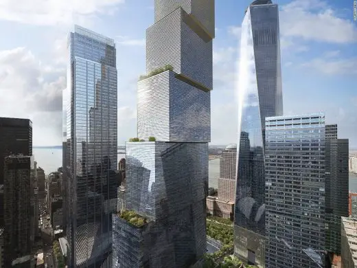 2 WTC New York by Bjarke Ingels