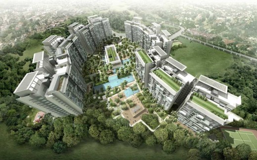Botannia housing Singapore by MKPL Architects