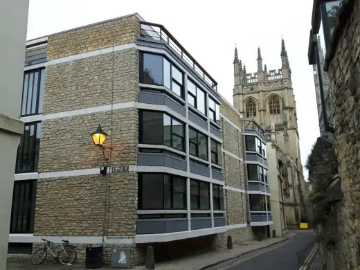 Corpus Christi College Oxford building by Powell and Moya