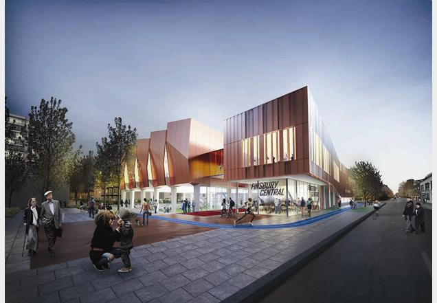 Finsbury Leisure Centre Design Competition Winner