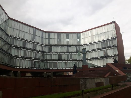 Florey Building Oxford by James Stirling architect