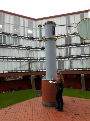Florey Building by James Stirling - Oxford Architecture Tours